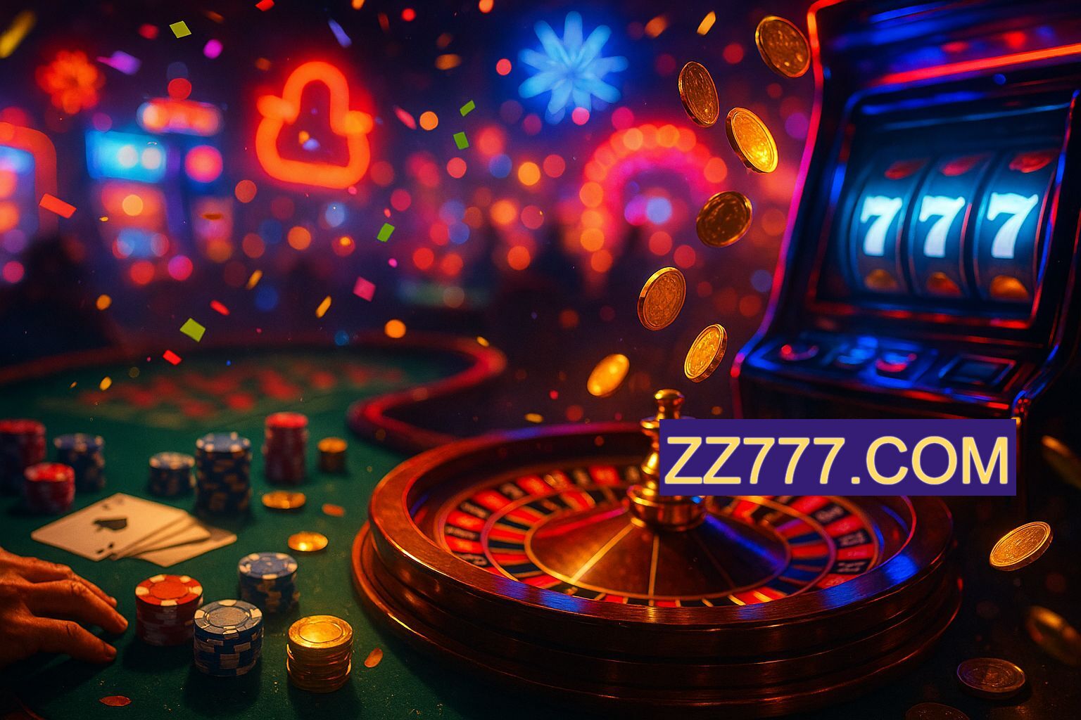 Jogos emocionantes no ZZ777